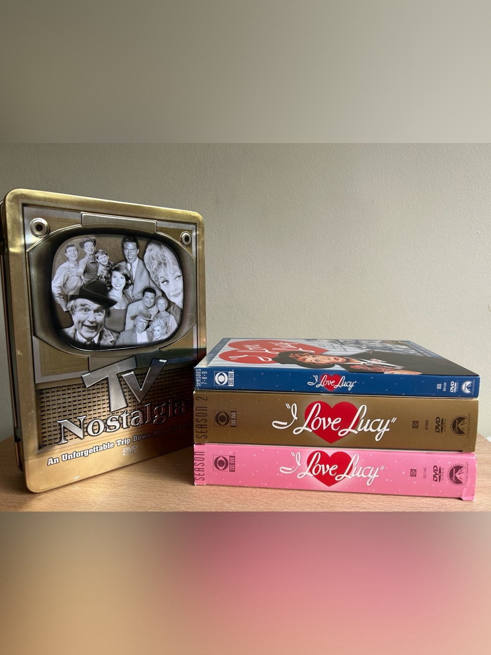 I Love Lucy/ TV Nostalgia DVD Bundle: Seasons 1, 2, 7, 8, 9